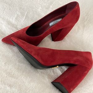 Prada Chunky Heels